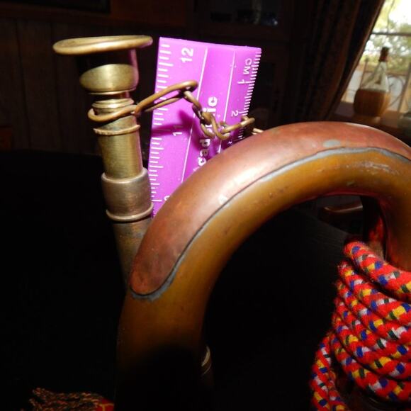 Excellent Shape Royal Welsh Fusiliers 23rd Regiment Bugle ~WW1 Museum Quality - Picture 10 of 13